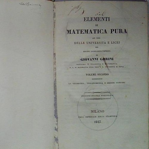Gorini elementi matematica - gorini,