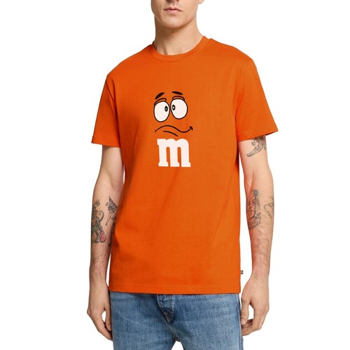 Costume arance con viso - m,