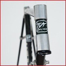 TVT COMPOSITO TELAIO CARBONIO VINTAGE STRADA CORSA BICI BICICLETTA ANSE ALETTE VECCHIE