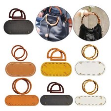 Tote Manico in Legno e Cuoio