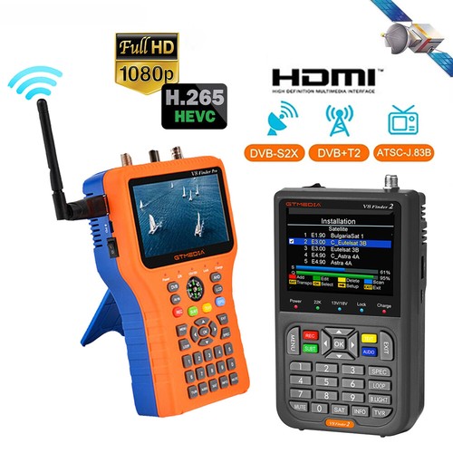 Satellite finder dvb - v8,