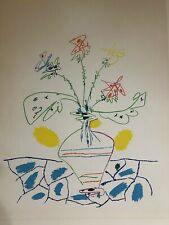 Pablo Picasso VASO CON FIORI
