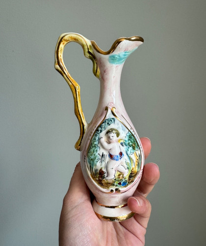Brocca piccolo vaso porcellana