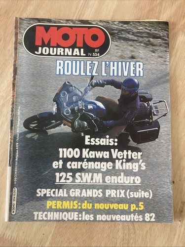 Moto journal 534 1981 - moto, n°