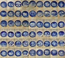 1960-2016 Your Choice of Bing Grondahl CHRISTMAS Plates Yule Aften B&G Plate Eve