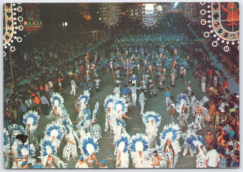 Cartolina epoca via rio de - cartolina, d'epoca