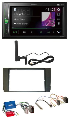 Pioneer mp3 dab - aux, 2din