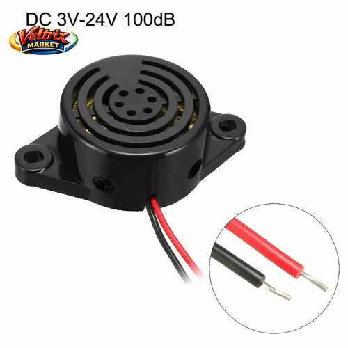 Allarme acustico 100db 12v 24v - allarme,