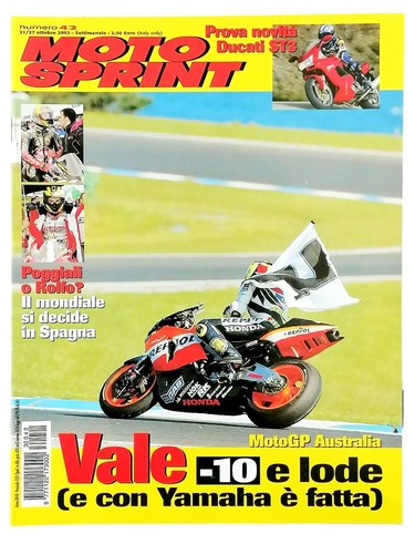 Rivista moto sprint - n,