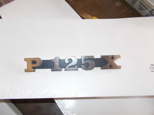 Targhetta 125 per - "p,