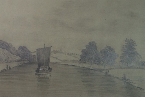 Disegno matita veduta del - disegno, a