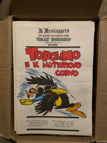 Topolino messaggero serie - messaggero,