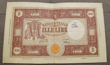1000 LIRE GRANDE "M" (B. I.)