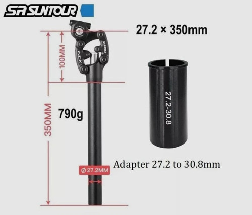 Suntour sp12 ncx 8mm - suntour, 30,8mm