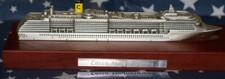 MODELLINO IN PELTRO NAVE DA CROCIERA "COSTA MEDITERRANEA"