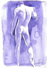 Dipinto  acquarello calvagna