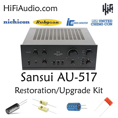 Sansui 517 ricostruzione - au-517,