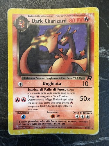 Dark charizard non - 21/82,
