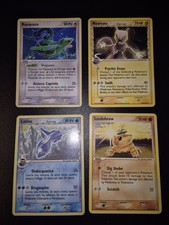 Pokemon - Lotto 4 Carte Serie