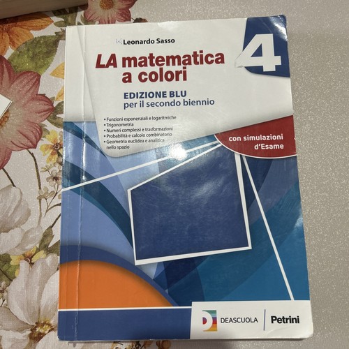 Matematica colori blu - la,
