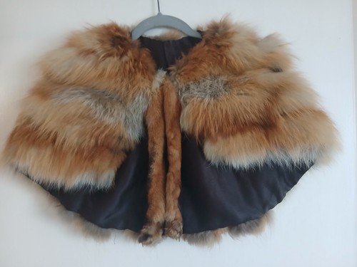 Giacca donna vintage pelliccia