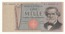 1000 LIRE GIUSEPPE VERDI II°