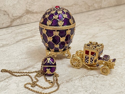 Set portagioie faberge uovo - portagioie,