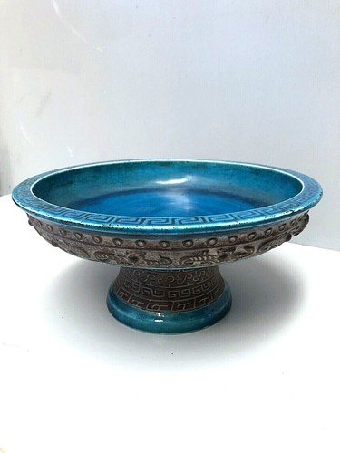 Antica alzata coppa ceramica - alzata,
