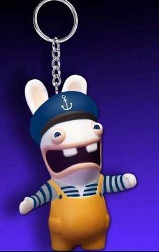 Portachiavi raving rabbids - portachiavi,