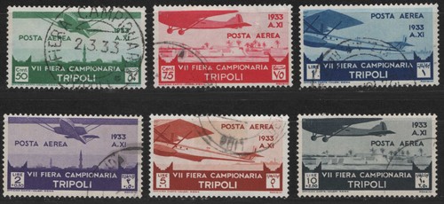 Libia 1933 7ª fiera di - -,