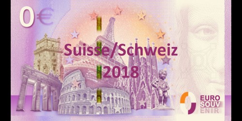 Billet souvenir euro null - billet, 0