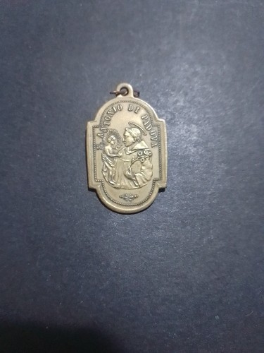 Antica medaglia sant antonio - antica,
