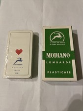 carte da gioco modiano Lombarde N6 Sigillate