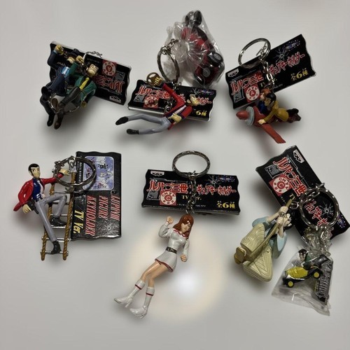 Lupin iii set - portachiavi, 6pz