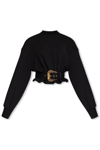 Felpa donna nero versace - felpa,