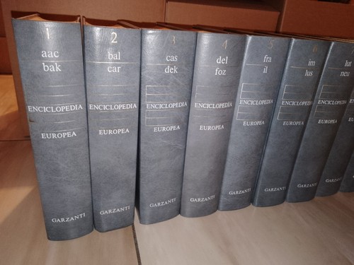 Enciclopedia europea garzanti - europea,