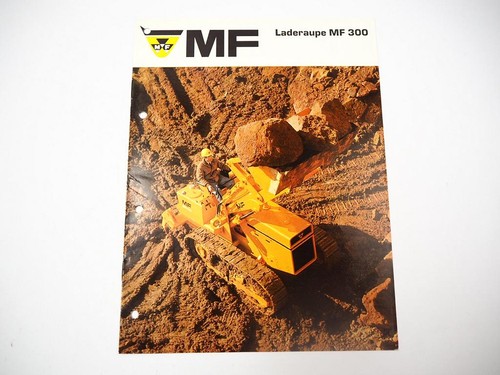 Brochure massey ferguson mf300 - brochure,