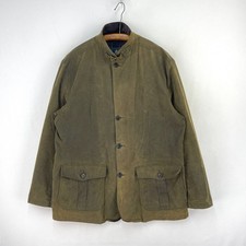 Barbour Lutz Wax Jacket Uomo