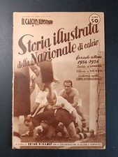 fascicolo STORIA ILLUSTRATA della NAZIONALE di calcio - fascicolo VII 1934-36