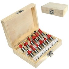 SET 12 FRESE FRESA PER LEGNO