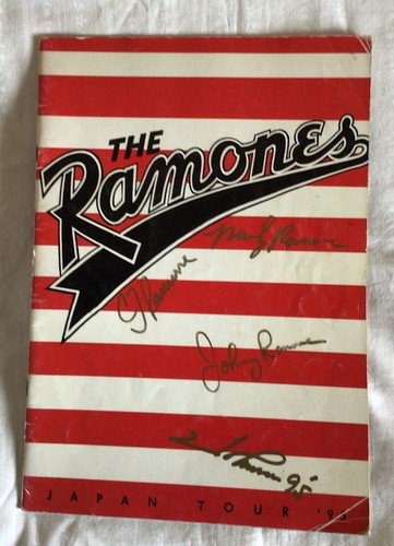 The ramones japan tour book - the,
