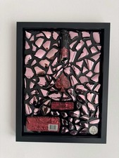 Quadro in resina con bottiglia