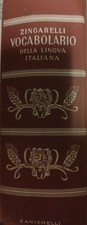 Zingarelli vocabolario della - -,