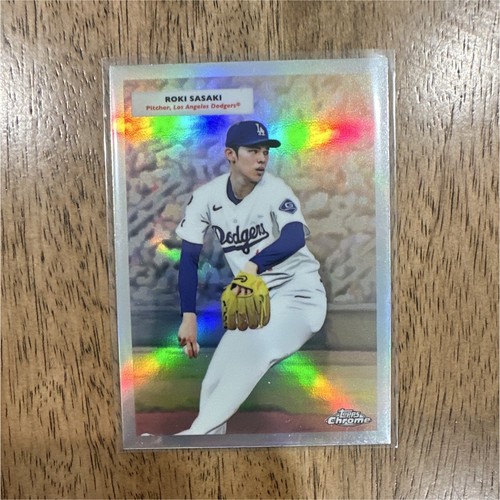 Topps chrome mlb rookie card - topps,