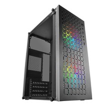 Mars Gaming MC CORE Case PC Micro ATX Ultra Compatto 2x Ventole FRGB 120mm Case