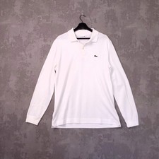 Polo Lacoste manica lunga uomo