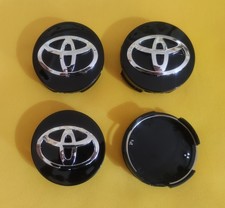 4 coprimozzo Toyota C-Hr Rav4 Yaris Avensis Prius Auris Cross NERO SILVER
