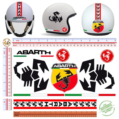 Adesivi casco bandiera ita