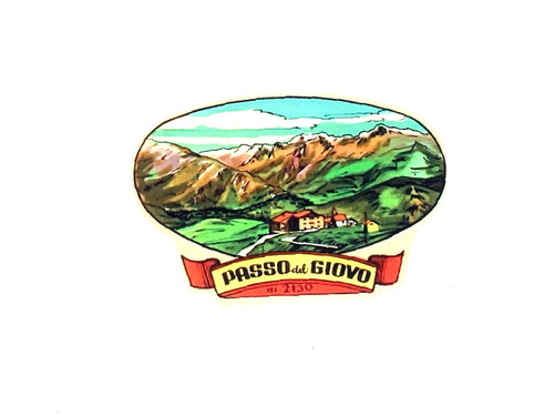 Adesivo passo del giovo - adesivo,