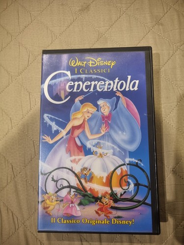 Vhs cenerentola walt - walt,